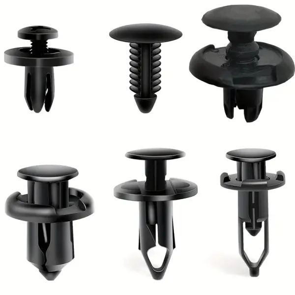 200pcs Universal Car Fixing Clips – Mixed 6–10mm Bumper Push Rivets for Auto Repair