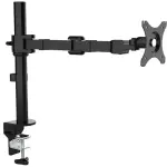 Volkano VK-4008-BK Steady Uno Series Single Monitor Desk Mount – Secure, Adjustable, and Ergonomic