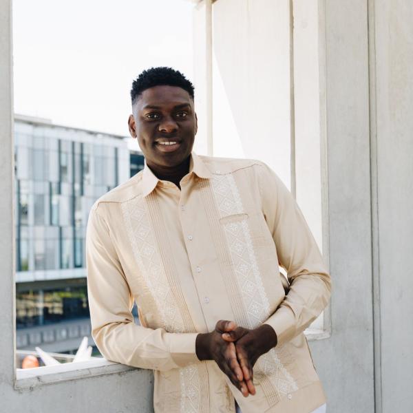 Khaki Long Sleeve Cotton Sateen Embroidered Multi-Pocket Men’s Shirt