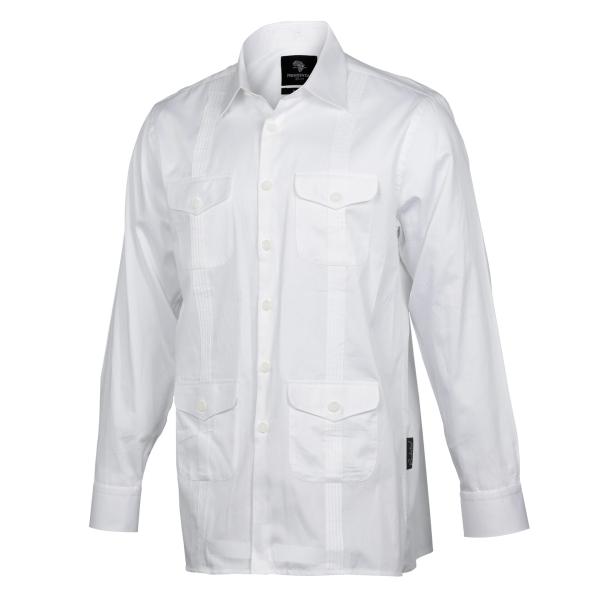Quest Multi-Pocket Pleated Long Sleeve Shirt