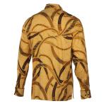 Magic Swirl – Men’s Long Sleeve Printed Cotton Shirt