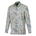 Royal Wing – Grey Men’s Long Sleeve Printed Cotton Shirt
