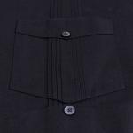Short Sleeve Cuban Multi-Pocket Cotton Linen Shirt