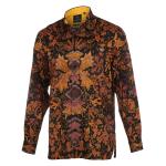 Autumn Flowers – Men’s Long Sleeve Printed Cotton Shirt