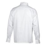 Cuban Diamond White Long Sleeve Linen Cotton Men’s Shirt