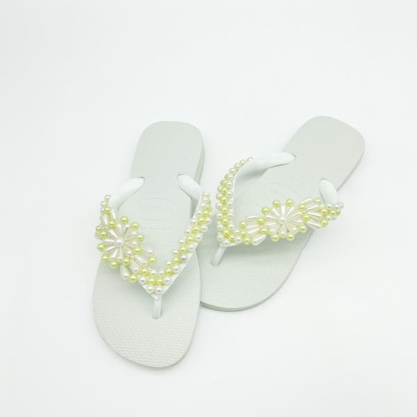 Havaianas Rose Style Customized