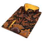 Autumn Flowers – Men’s Long Sleeve Printed Cotton Shirt