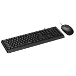 Title: RAPOO X130PRO Wired Keyboard and Mouse Combo – Reliable Performance for Work and Play