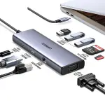 UGREEN CM498-15600 USB-C 9-in-1 Docking Station – Expand Your Connectivity with Versatility