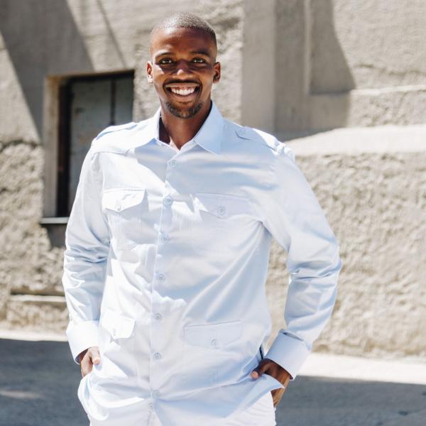 Safari Multi-Pocket Pleated Epaulettes Long Sleeve Shirt