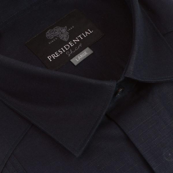 Short Sleeve Cuban Multi-Pocket Cotton Linen Shirt