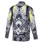 Majestic Touch – Men’s Long Sleeve Printed Cotton Shirt