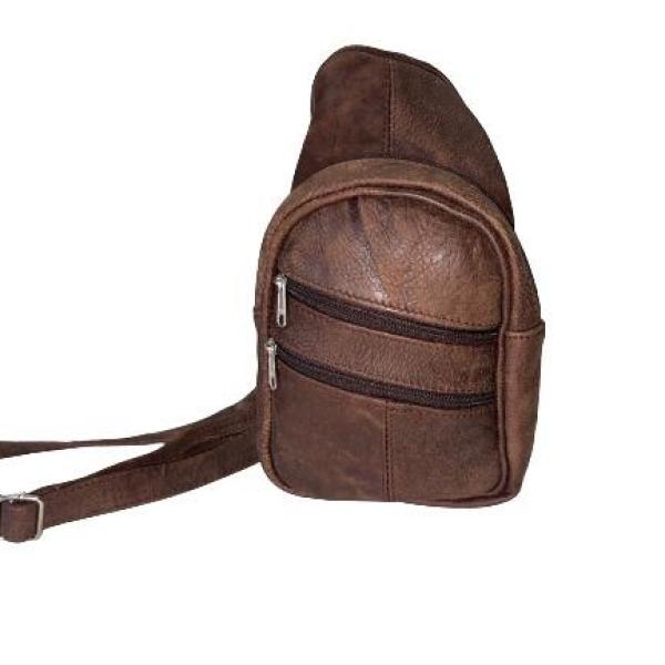 Crossbody leather bag