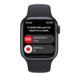 Apple Watch Series 8 GPS 45mm – Midnight Aluminium Case with Midnight Sport Band