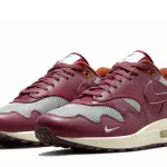 Nike Air Max 1 Patta Waves Rush Maroon (with Bracelet)