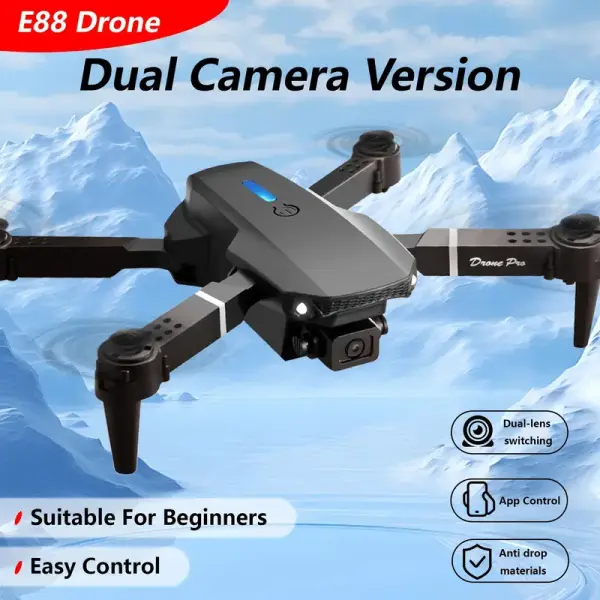 E88 Dual Camera WiFi Drone