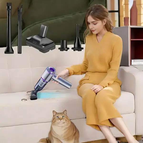 4-in-1 High-Power Wireless Mini Vacuum