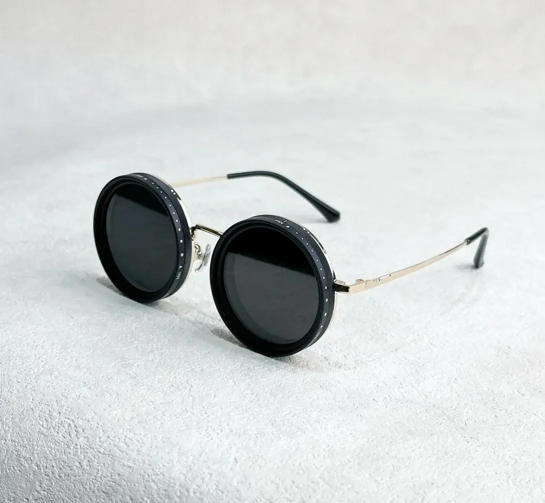 ShadeShift™ – Rotatable Tint-Adjustable Smart Glasses