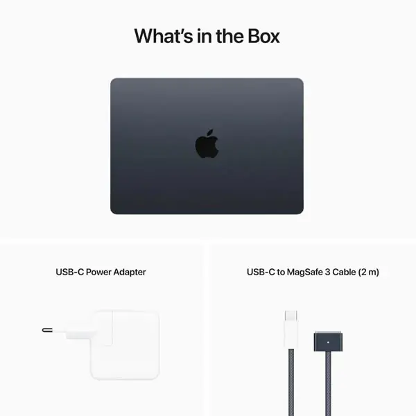 Apple MacBook Air 13" APPLE M2 chip 8-core CPU | 8-core GPU | 16GB RAM | 256GB SSD - Midnight