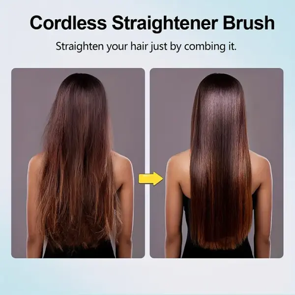Rapid Cordless Hair Straightener Brush