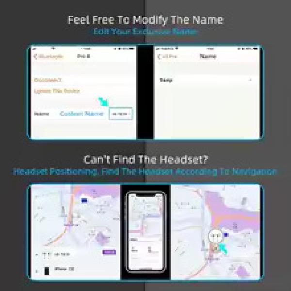 SonicPods Pro 2 – True Wireless Bluetooth Earbuds