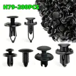 200pcs Universal Car Fixing Clips – Mixed 6–10mm Bumper Push Rivets for Auto Repair