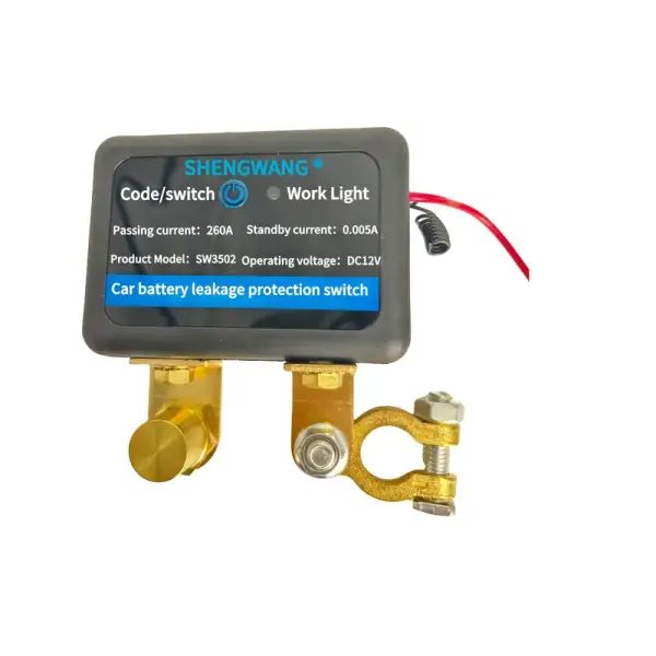 12V 260A Remote Control Car Battery Power Switch – Anti-Theft & Automatic Off