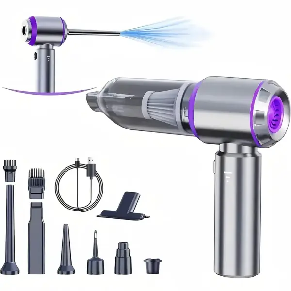 4-in-1 High-Power Wireless Mini Vacuum