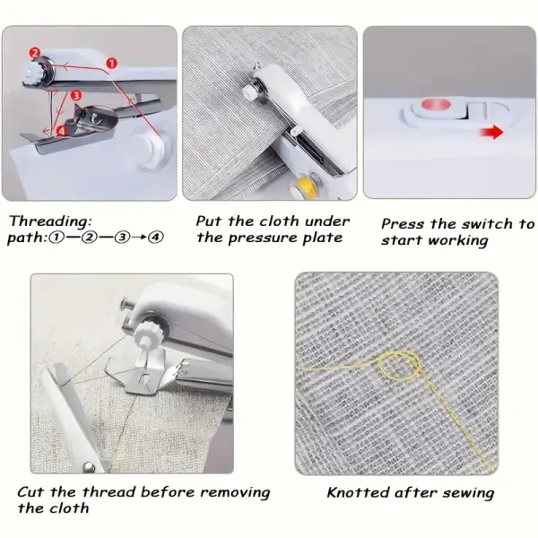 Mini Handheld Sewing Machine