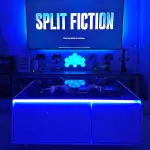 Pro Smart Coffee Table with Dual Refrigerated Drawers, Wireless Charging & Bluetooth Speakers