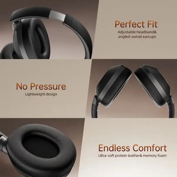 LIFEBEE ANC Wireless Headphones – 60H Playtime