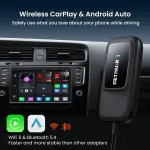 GetPairr Go · All-in-1 Wireless CarPlay & Android Auto Adapter with App Hub