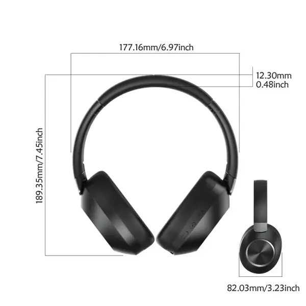 LIFEBEE ANC Wireless Headphones – 60H Playtime