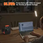 WayRock 88.8Wh Portable Power Station – Mini Solar Generator & Emergency Power Pack