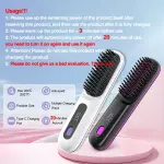 Rapid Cordless Hair Straightener Brush