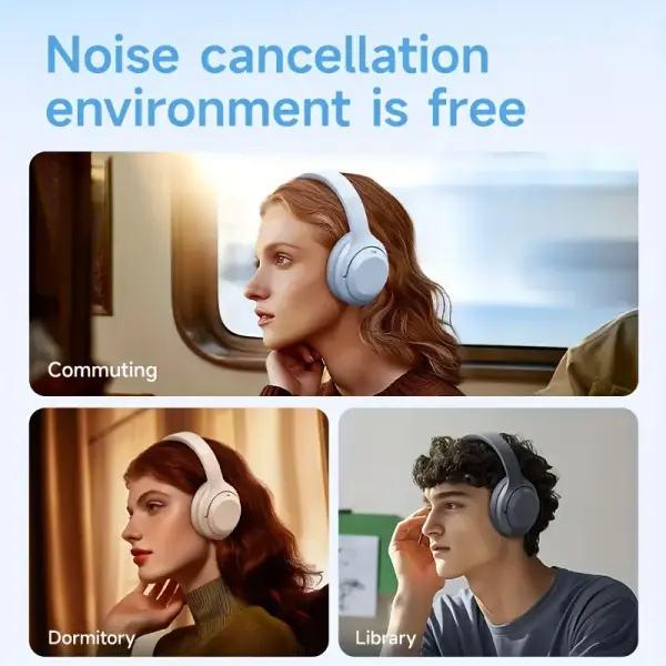 Picun F1 Wireless ANC Over-Ear Headphones