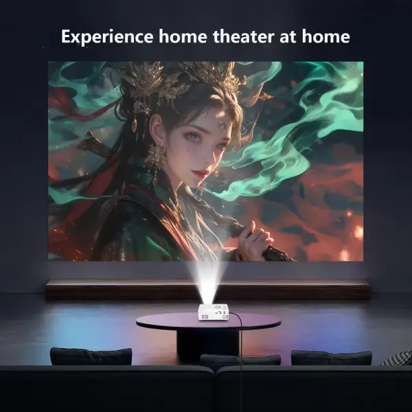 GTEQY Mini LED Projector