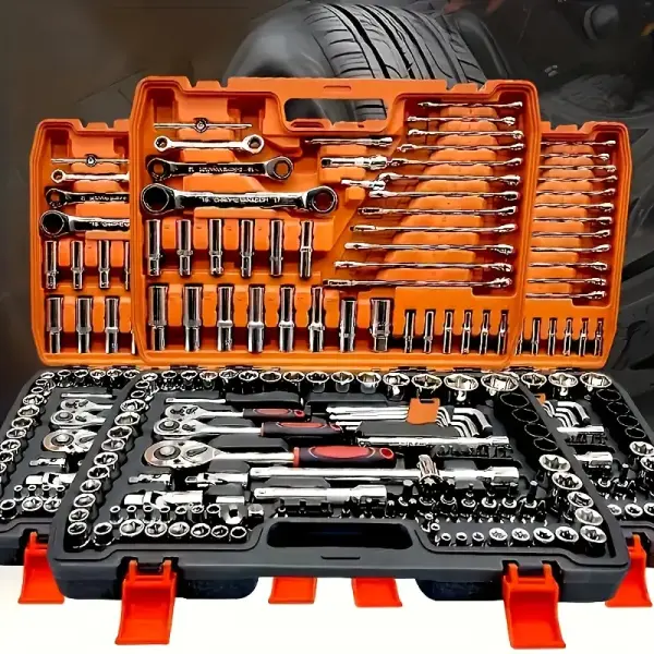 Ultimate 151/46-Piece Automotive Tool Kit – Ratchet Wrench & Screwdriver Set