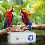 2025 Mini HD Projector with 3D Support