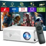 2025 Mini HD Projector with 3D Support