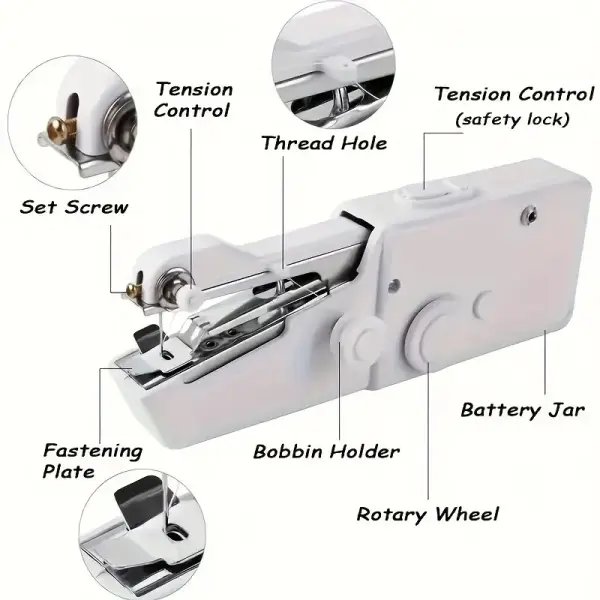 Mini Handheld Sewing Machine