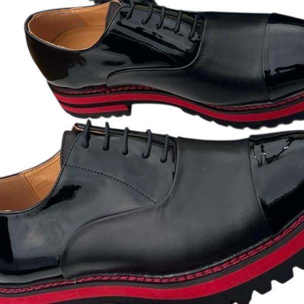 Men's classy black formal shoes