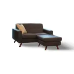 2 Seater Couch With Modular Ottomon