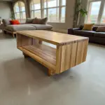 Mocha Wash Coffee Table