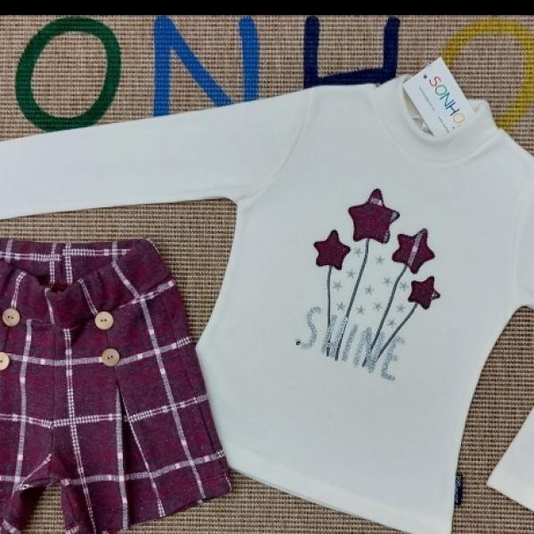 Shine Polar and Shorts Set