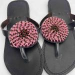 Woman Black African Sandals