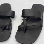 Kijani Black Handcrafted Sandals