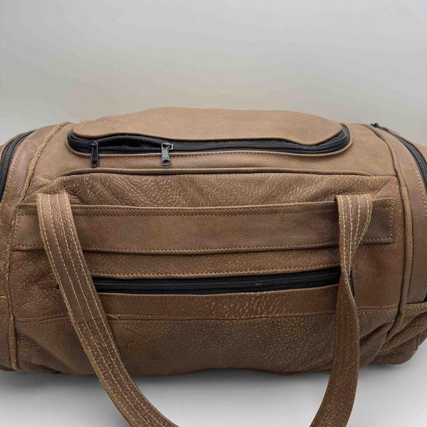 Leather hand crafted Travel Bag