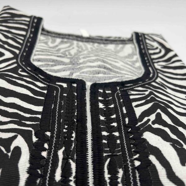 Shujaa Zebra Print Dress