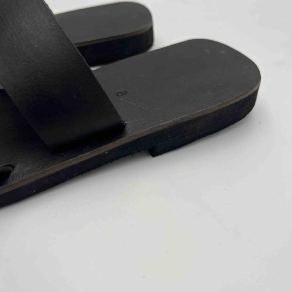 Kijani Black Handcrafted Sandals